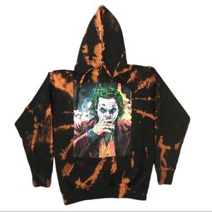 Joker tie dye sweater batman Harley Quinn unisex